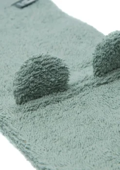 Waschhandschuh Frottee mit Ohren Ash Green