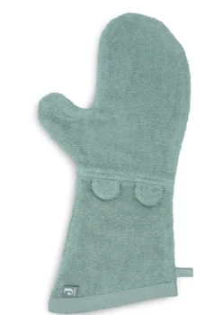 Waschhandschuh Frottee mit Ohren Ash Green