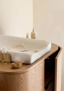 Wickelaufsatz für Kommode 'Yume' Natural Ash