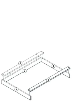 Wickelaufsatz XL für Kommode 'Tsugi' Butter