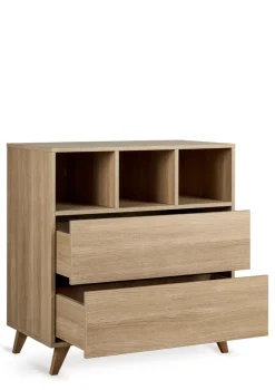 (Wickel-)Kommode 'Loft' Honey Ash