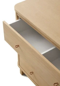 (Wickel-)Kommode 'Wood' 3 Schubladen Eiche