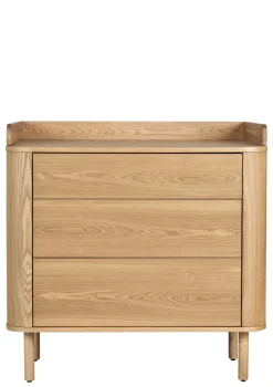 (Wickel-)Kommode 'Yume' mit Schubladen Natural Ash
