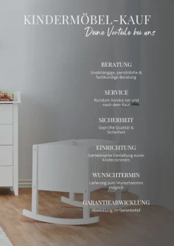 Wickeltisch 'IDA-MARIE' weiß