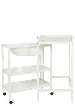 Wickel- und Badestation 'Basic' white
