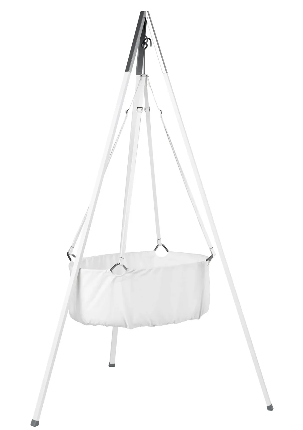 Wiegen-Set mit Stativ 'Classic' Weiß/Weiß