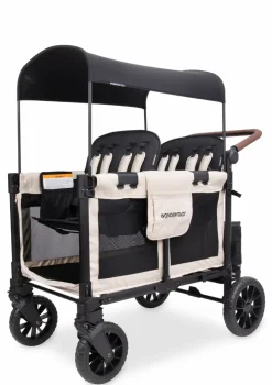 W4 Luxe Pro Kinderwagen 4-Sitzer Sandy Beige