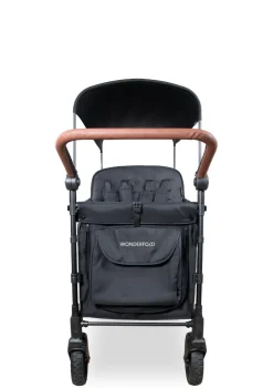 W6 Luxe Pro Kinderwagen 6-Sitzer Jet Black