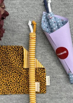 Zahnungshilfe Bio Kaumarie 'Benedikt' braun leopard