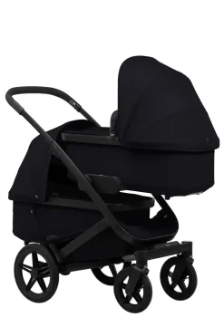 Zwillings-Kinderwagen-Set 'Geo5 Twin' Space Black